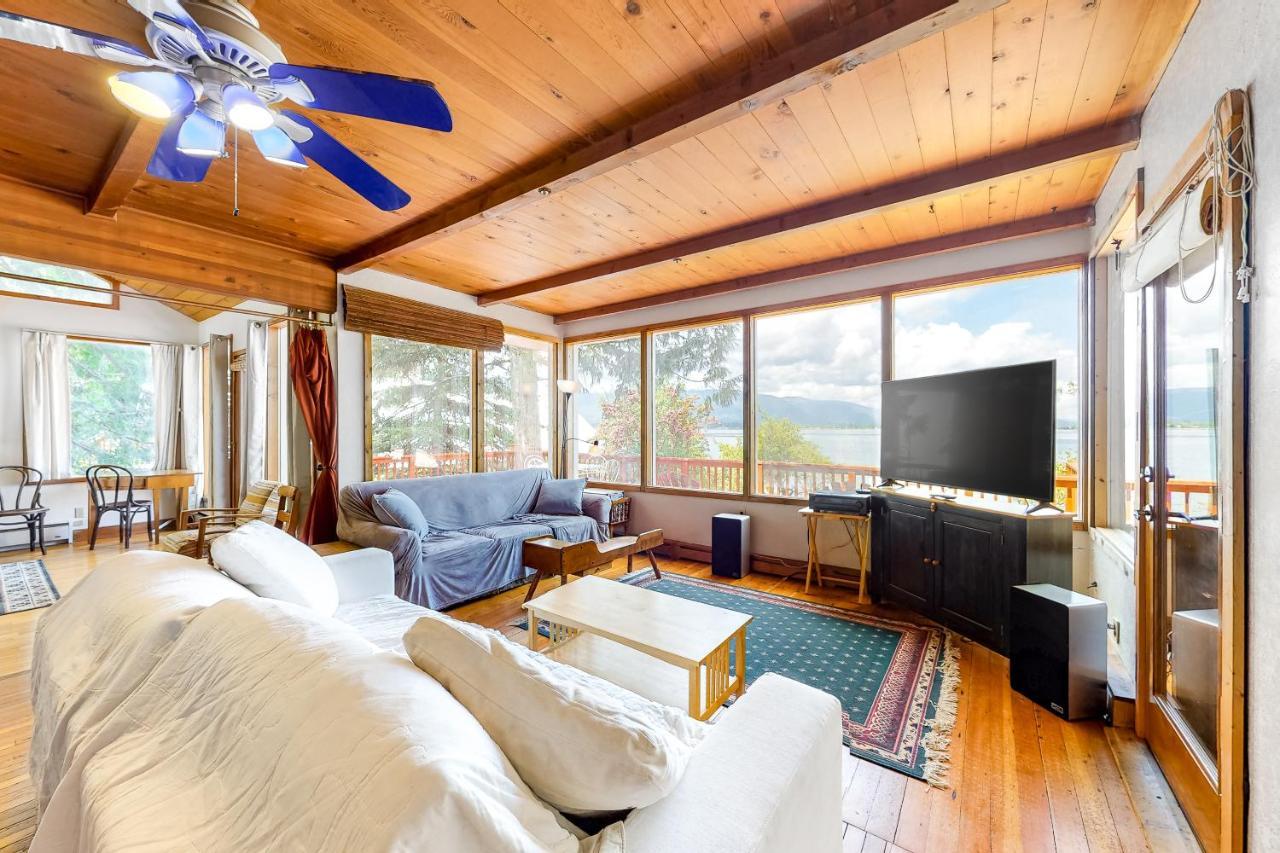 Calm Waters Lakeside Cabin Villa Sagle Bagian luar foto
